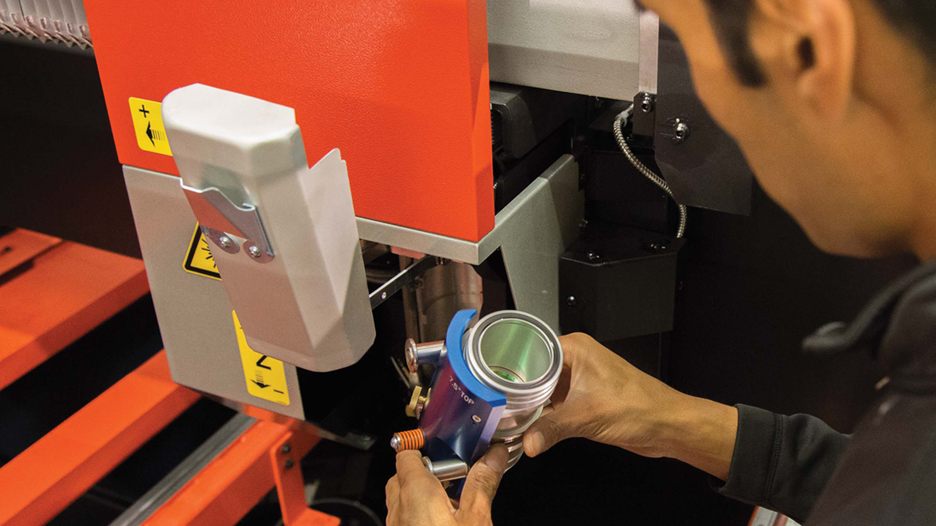 Image of an AMADA Service Personnel