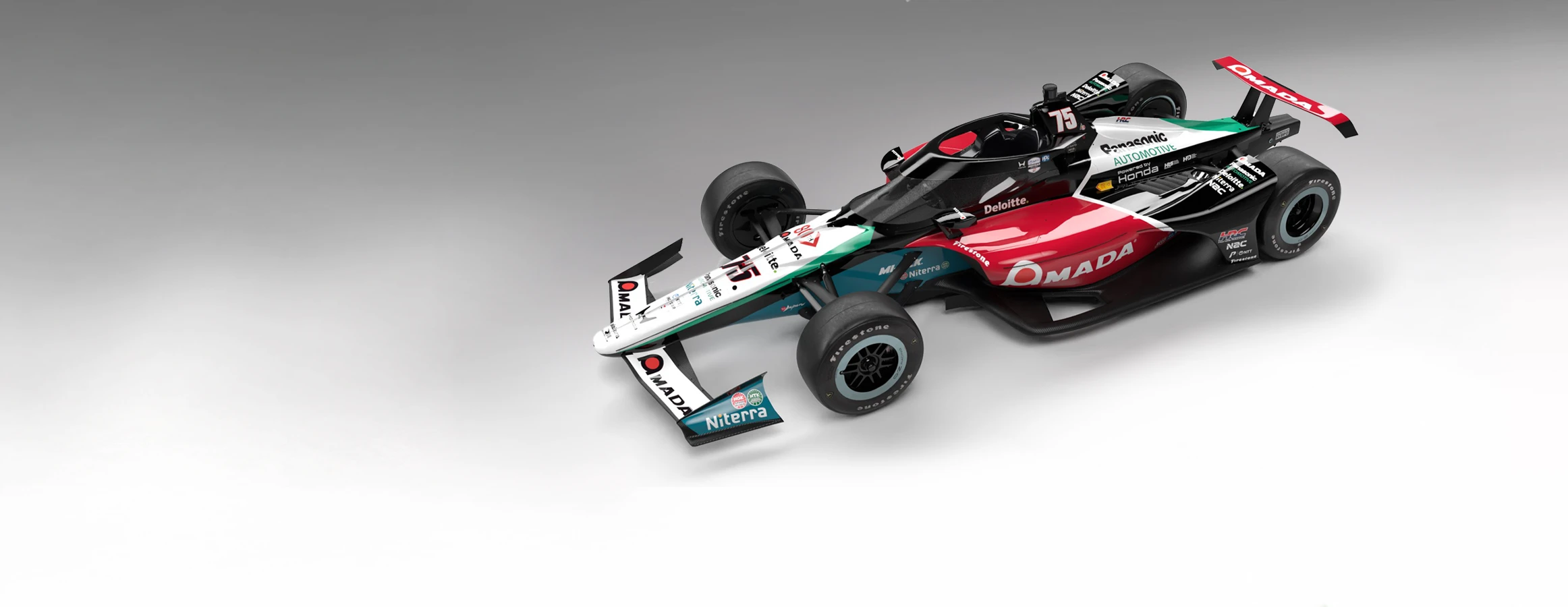 AMADA Sponsored Number 75 Indy Race Car