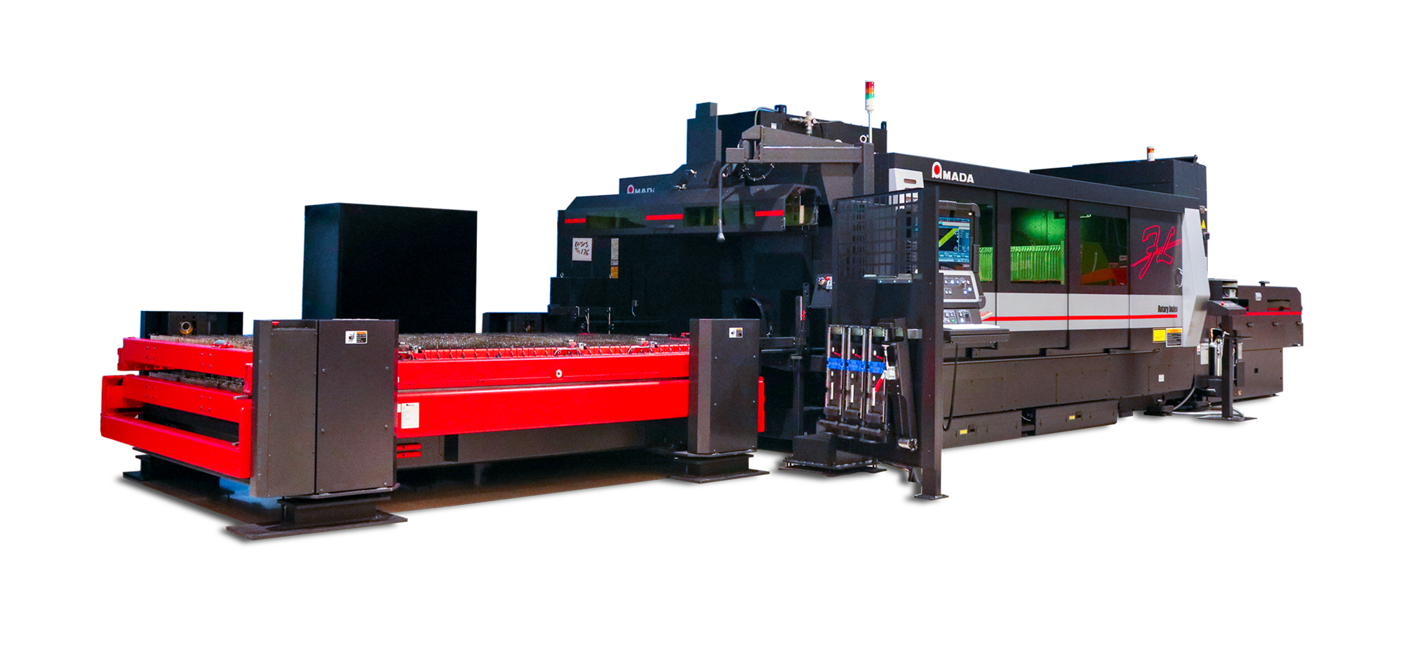 fiber laser with rotary index