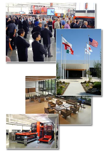 Collage of Los Angeles Technical Center Interior