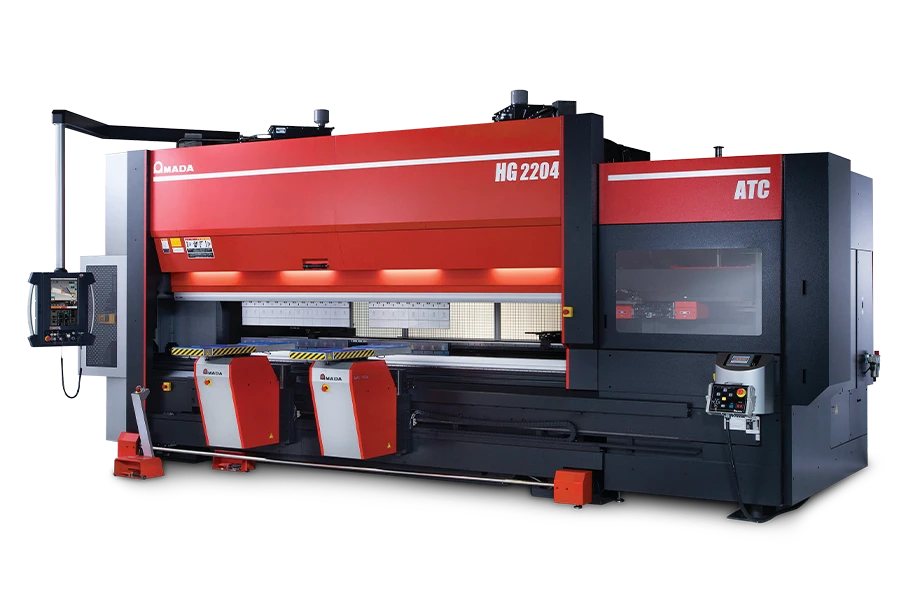 HG 2204 Servo Hydraulic Brake Presses Series with Automatic Tool Changer