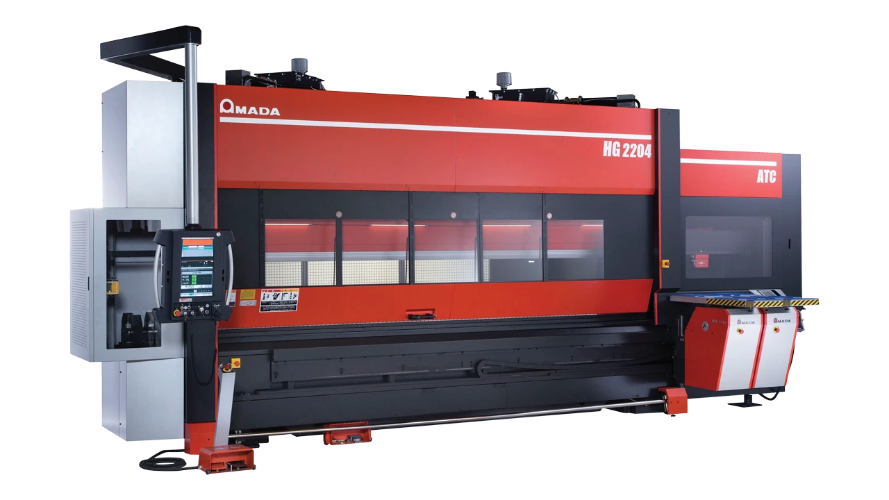 HG 2204 Press Brake ATC with Sheet Followers
