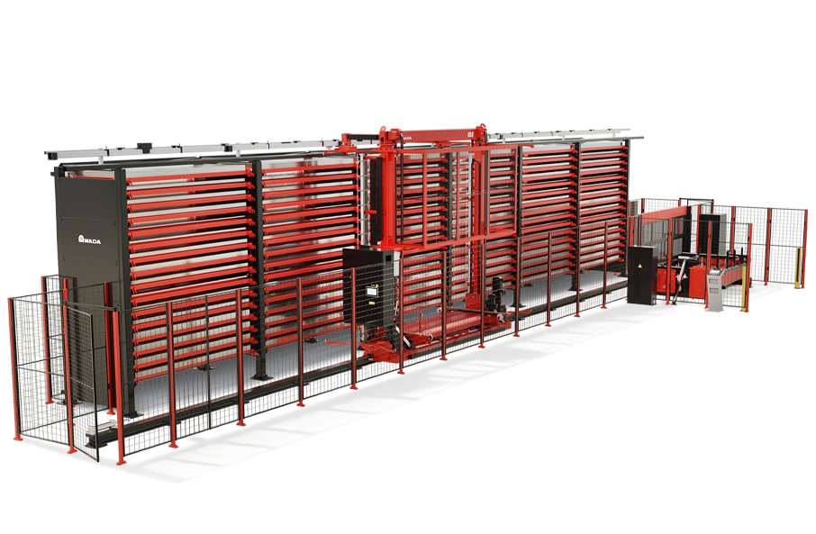 CS 2 300 Compact Storage System with Stacker Crane