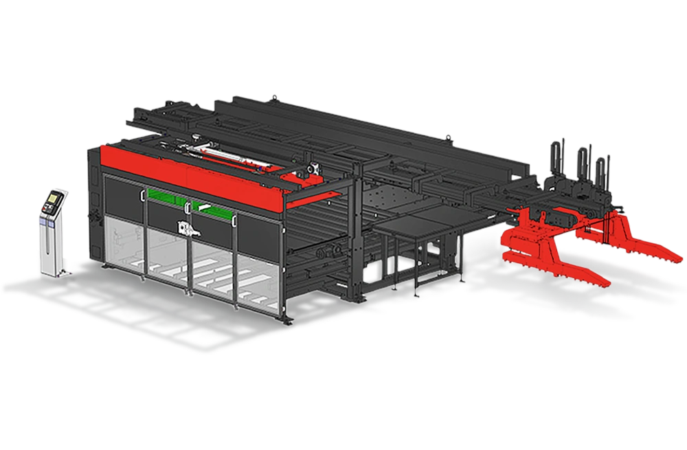 RMP 3015N TK Load & Unload and Parts Removal
