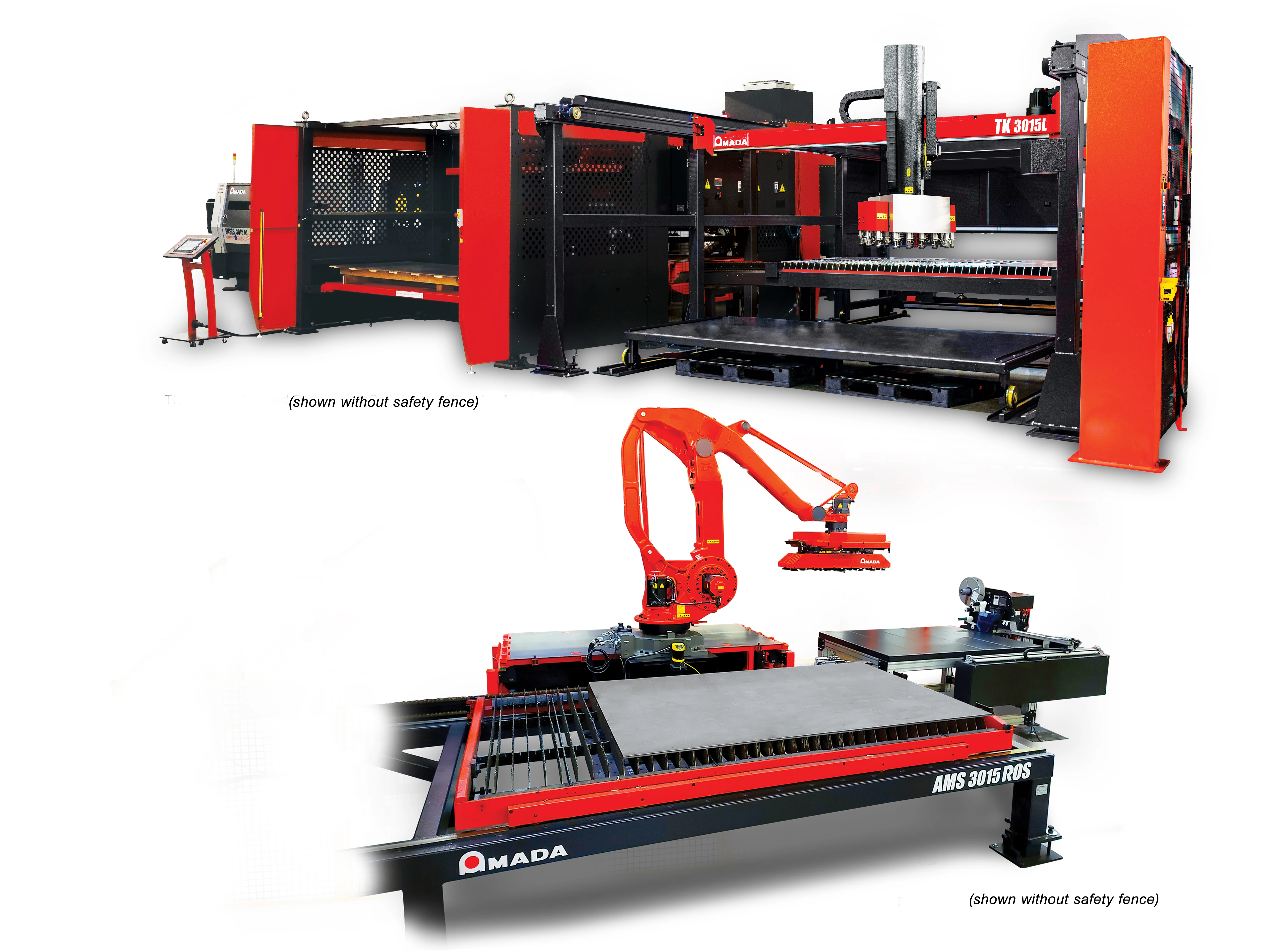 TK 3015L Automated Parts Sorter and AMS 3015 ROS Cycle Loader