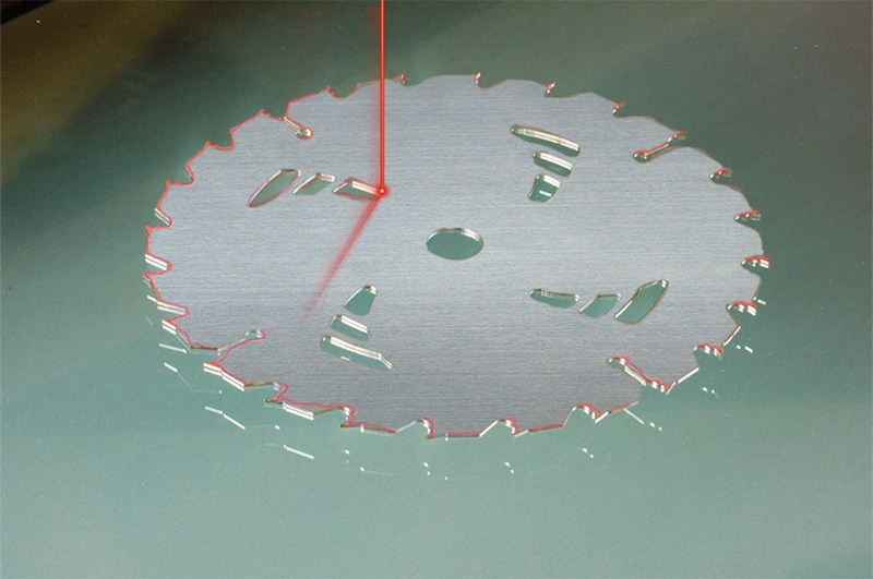 FabriVISION conducting scanning process with its laser