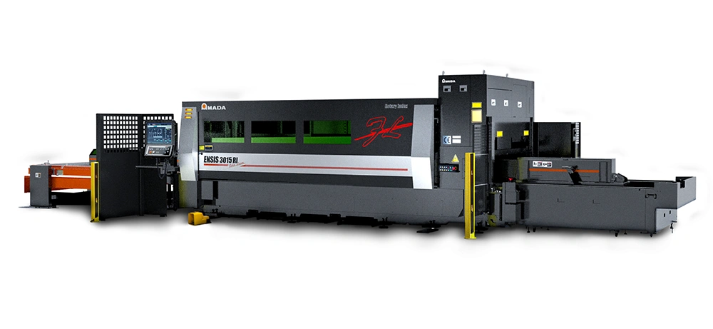 ENSIS 3015 RIe Rotary Index Fiber Laser Cutting Machine