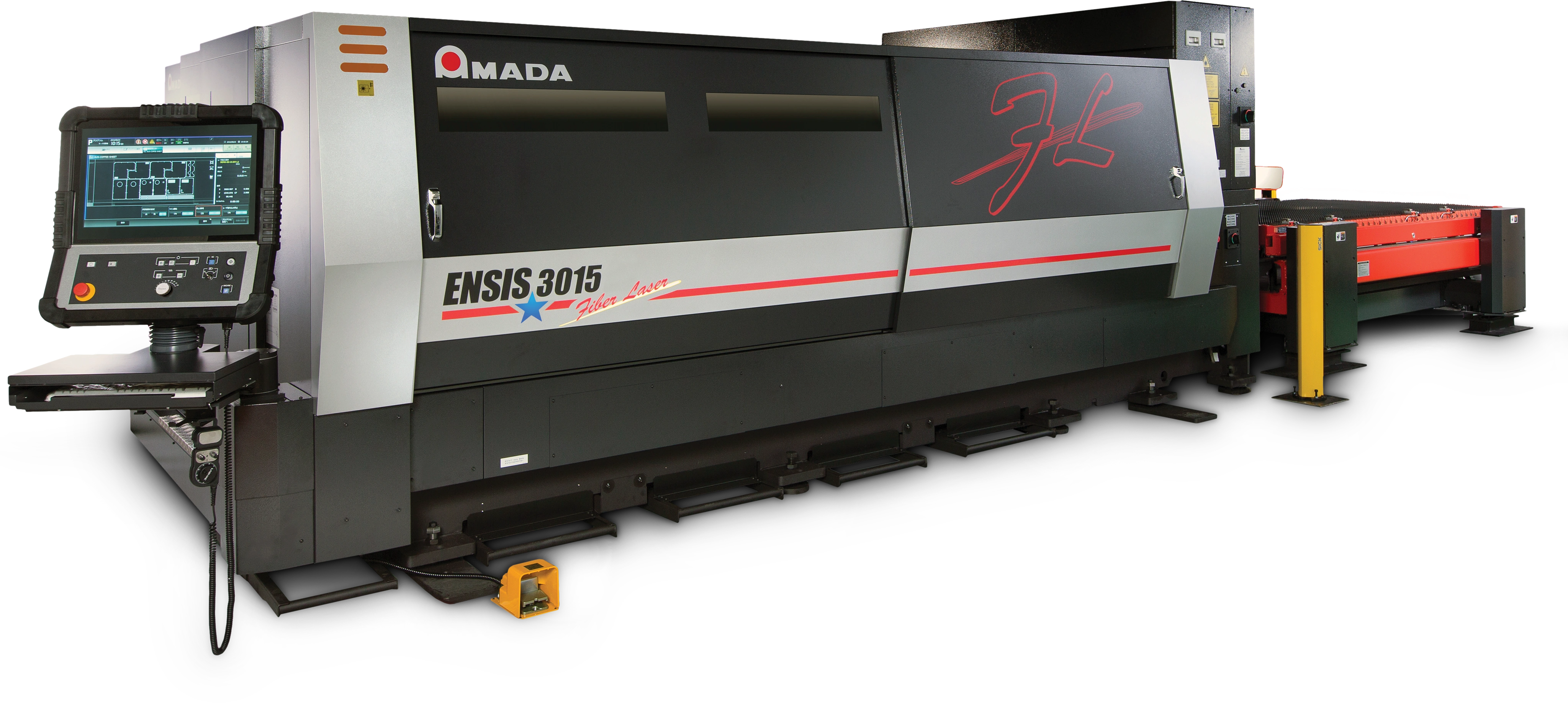 ENSIS AJe Series 3kW, 6kW, 9kW, 12kW,15kW Fiber Laser Cutting Machine