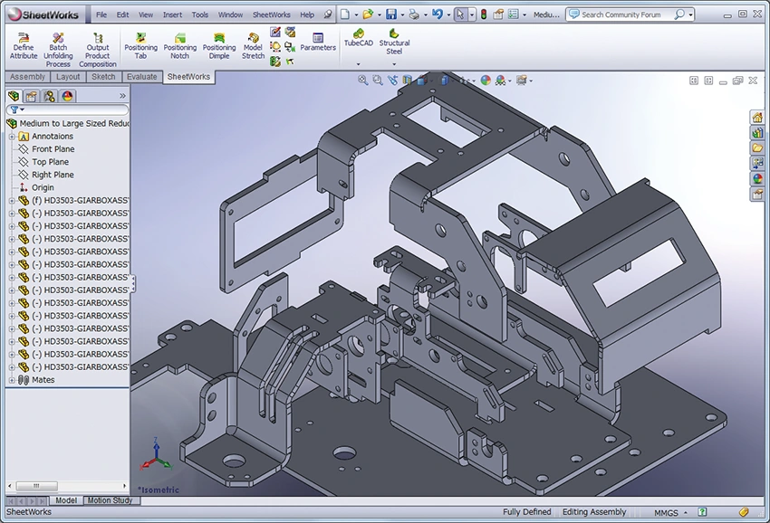 Sheetworks User Interface