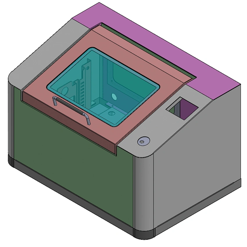 Example of Sheetworks Sheet Metal CAD 3D Design
