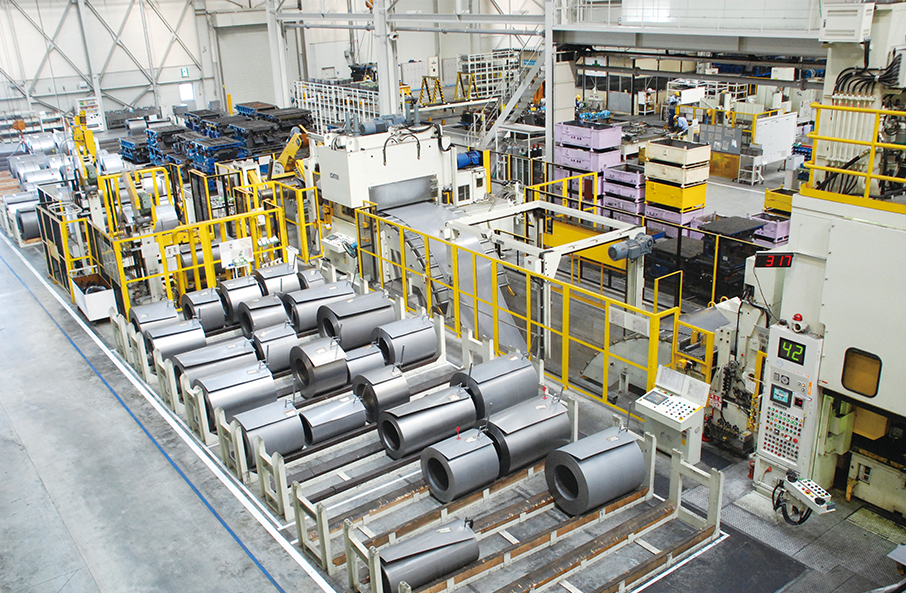 AMADA Large-Scale Coil Feeder System Series Feedline Automation Machines